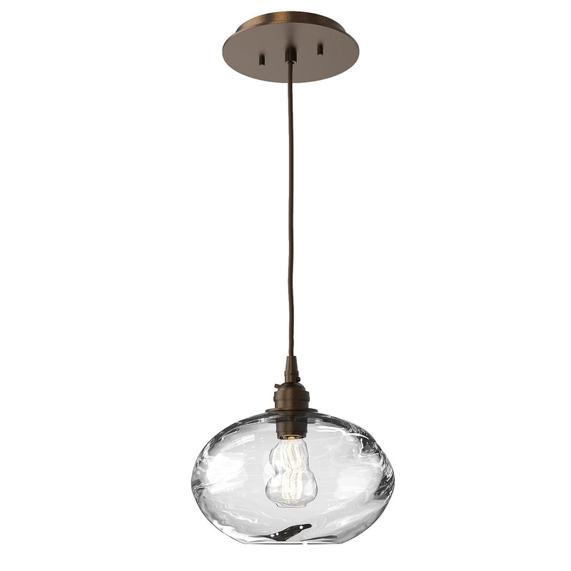 Hammerton Studio - LAB0036-01-FB-OC-C01-E2 - One Light Pendant - Coppa - Flat Bronze