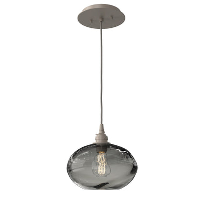 Hammerton Studio - LAB0036-01-BS-OS-C01-E2 - One Light Pendant - Coppa - Metallic Beige Silver