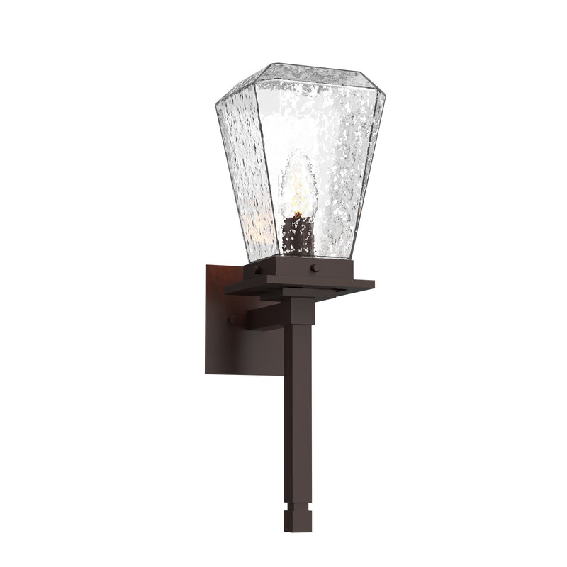 Hammerton Studio - ODB0043-0B-SB-C-E2 - One Light Wall Sconce - Outdoor-Blown - Statuary Bronze