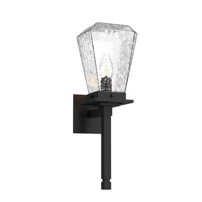 Hammerton Studio - ODB0043-0B-TB-C-E2 - One Light Wall Sconce - Outdoor-Blown - Textured Black