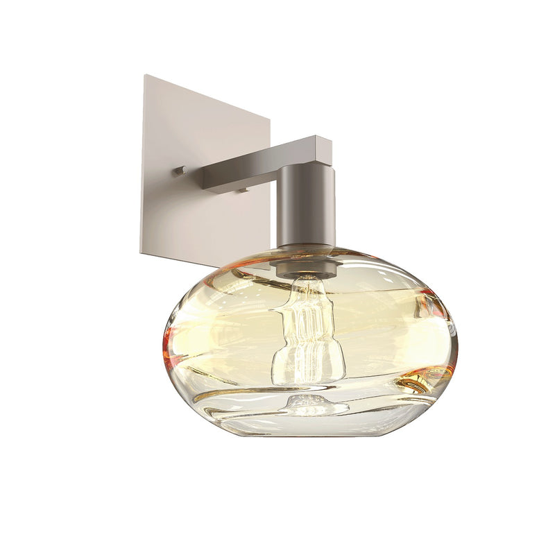Hammerton Studio - IDB0036-11-BS-OA-E2 - One Light Wall Sconce - Coppa - Metallic Beige Silver