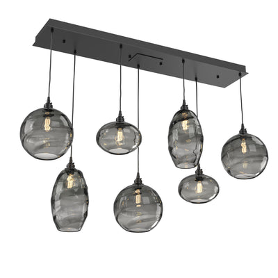 Hammerton Studio - PLB0048-07-MB-OS-C01-E2 - Seven Light Multi-Port - Misto - Matte Black