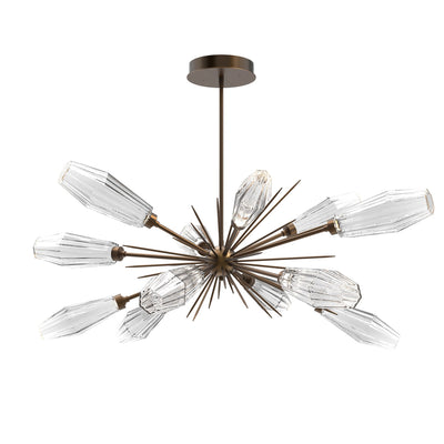 Hammerton Studio - PLB0049-0A-FB-RC-001-L1 - LED Starburst - Aalto - Flat Bronze