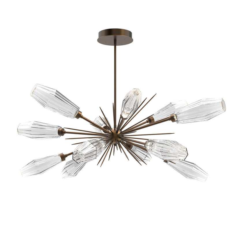 Hammerton Studio - PLB0049-0A-FB-RC-001-L1 - LED Starburst - Aalto - Flat Bronze