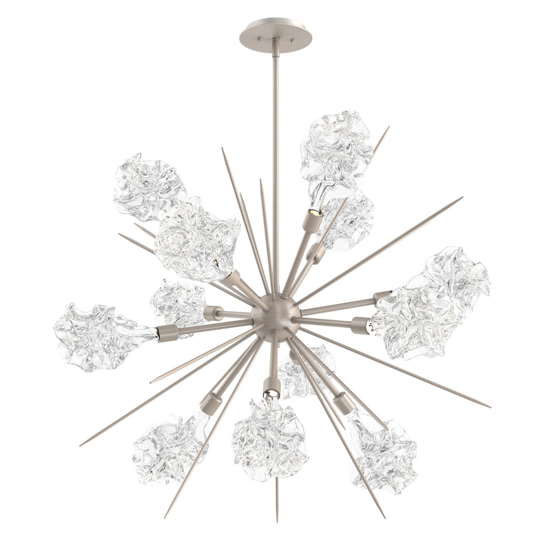 Hammerton Studio - CHB0059-0A-BS-BC-001-L1 - LED Starburst - Blossom - Metallic Beige Silver