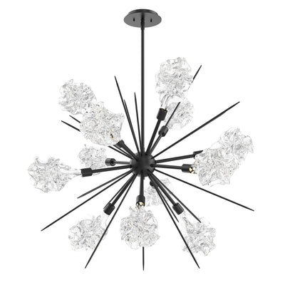 Hammerton Studio - CHB0059-0A-MB-BC-001-L1 - LED Starburst - Blossom - Matte Black