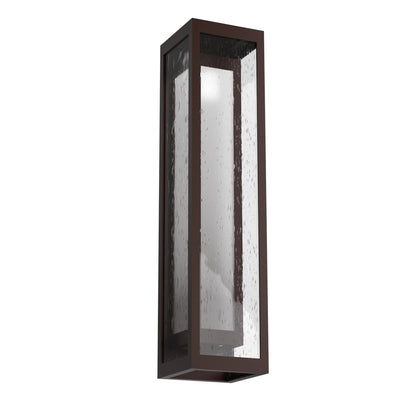 Hammerton Studio - ODB0027-26-SB-F-L2 - LED Wall Sconce - Outdoor-Box - Statuary Bronze