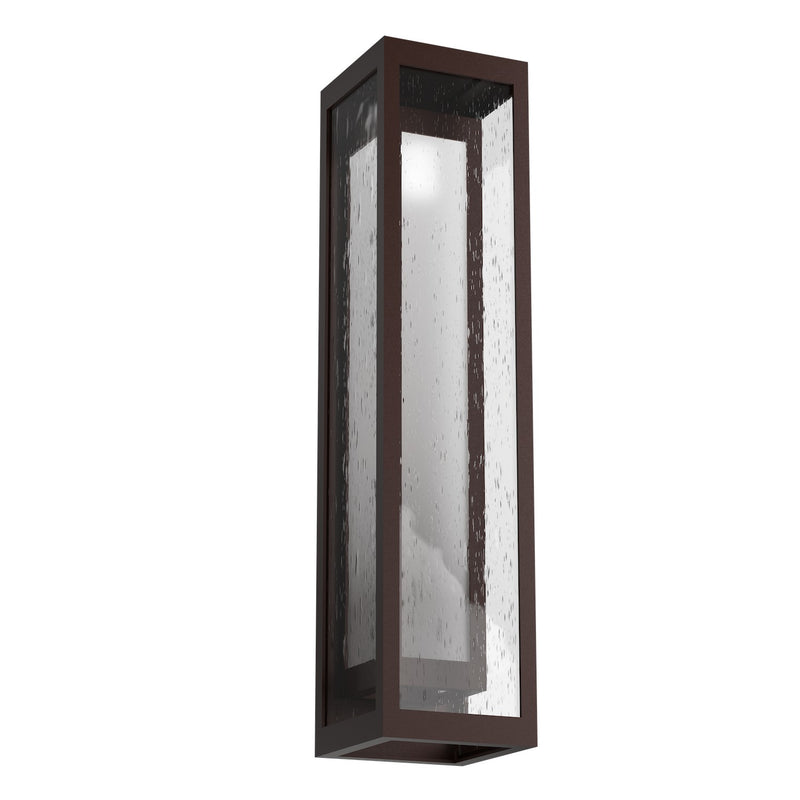 Hammerton Studio - ODB0027-26-SB-F-L2 - LED Wall Sconce - Outdoor-Box - Statuary Bronze