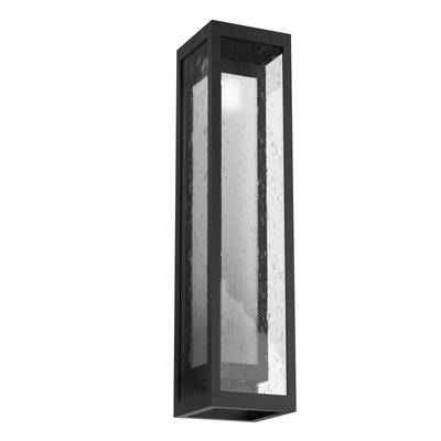 Hammerton Studio - ODB0027-26-TB-F-L2 - LED Wall Sconce - Outdoor-Box - Textured Black