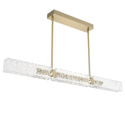 Hammerton Studio - PLB0061-50-GB-GC-001-L1 - LED Chandelier - Glacier - Gilded Brass