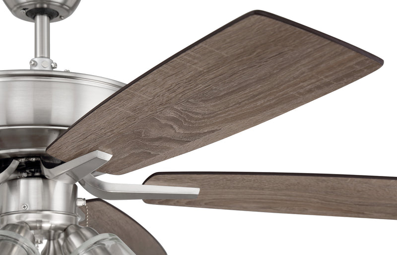 Pro Plus 104 Clear 4 Light Kit CeilingFanBladesIncluded