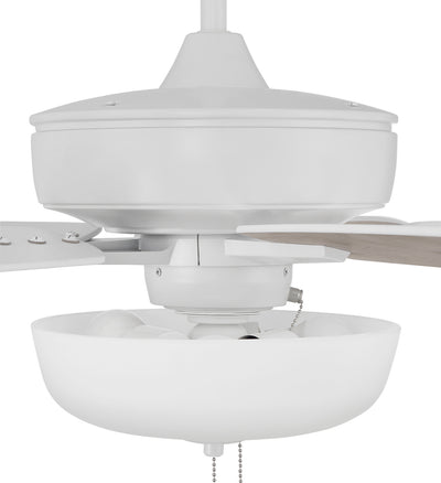 Super Pro 111 White Bowl Light Kit CeilingFanBladesIncluded