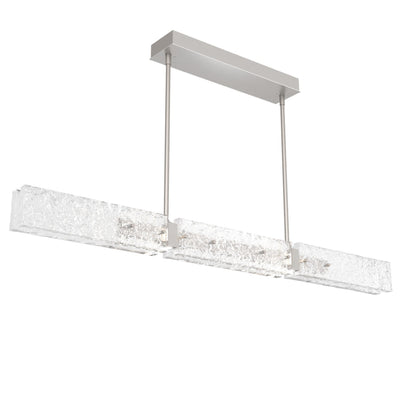 Hammerton Studio - PLB0061-50-BS-GC-001-L3 - LED Linear Dining - Glacier - Metallic Beige Silver