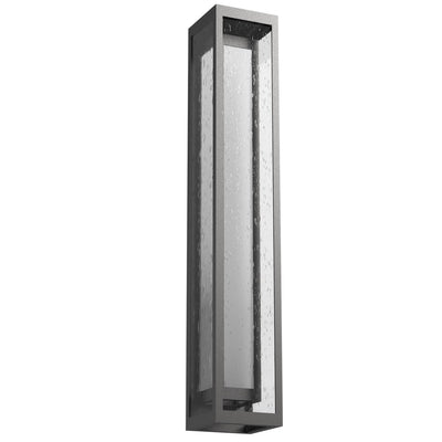 Hammerton Studio - ODB0027-36-AG-F-L2 - LED Wall Sconce - Outdoor-Box - Argento Grey