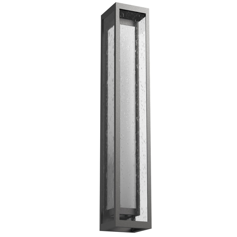 Hammerton Studio - ODB0027-36-AG-F-L2 - LED Wall Sconce - Outdoor-Box - Argento Grey