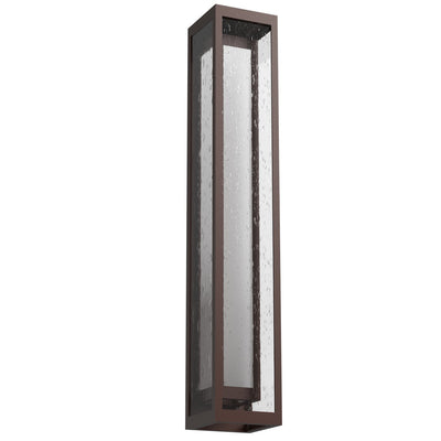 Hammerton Studio - ODB0027-36-SB-F-L2 - LED Wall Sconce - Outdoor-Box - Statuary Bronze