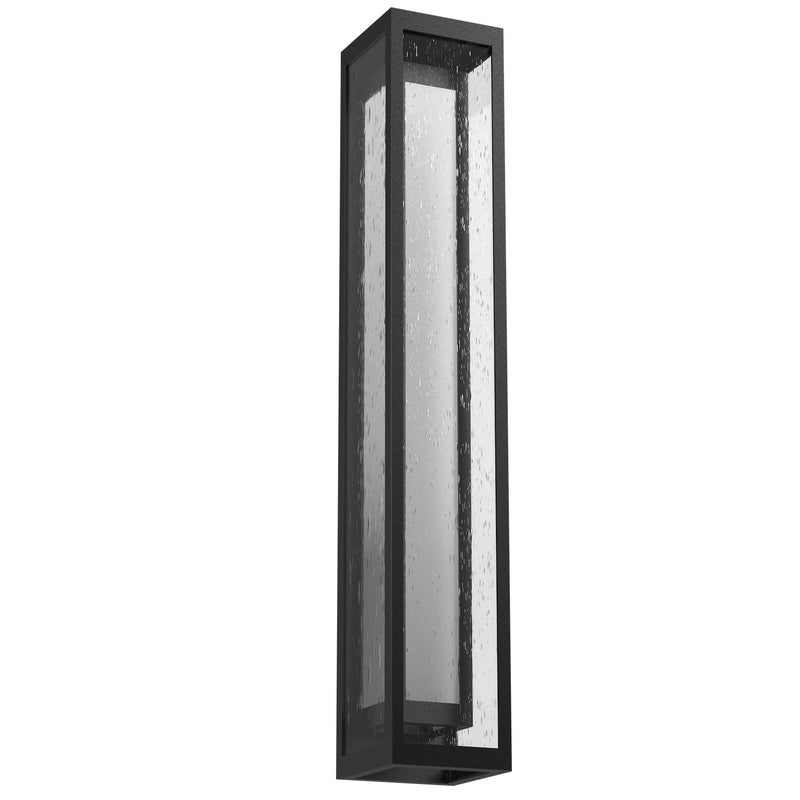 Hammerton Studio - ODB0027-36-TB-F-L2 - LED Wall Sconce - Outdoor-Box - Textured Black