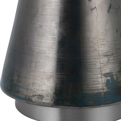 Contour Metallic Glass Table Lamp