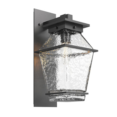 Hammerton Studio - ODB0077-01-AG-C-E2 - One Light Wall Sconce - Outdoor Pendant - Argento Grey