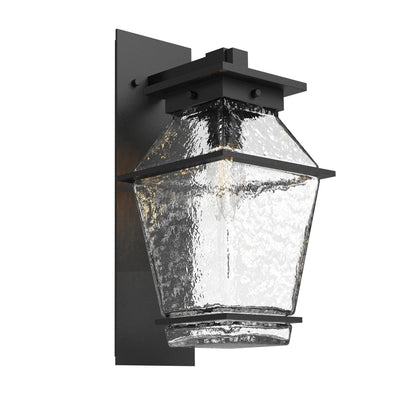 Hammerton Studio - ODB0077-01-TB-C-E2 - One Light Wall Sconce - Outdoor Pendant - Textured Black