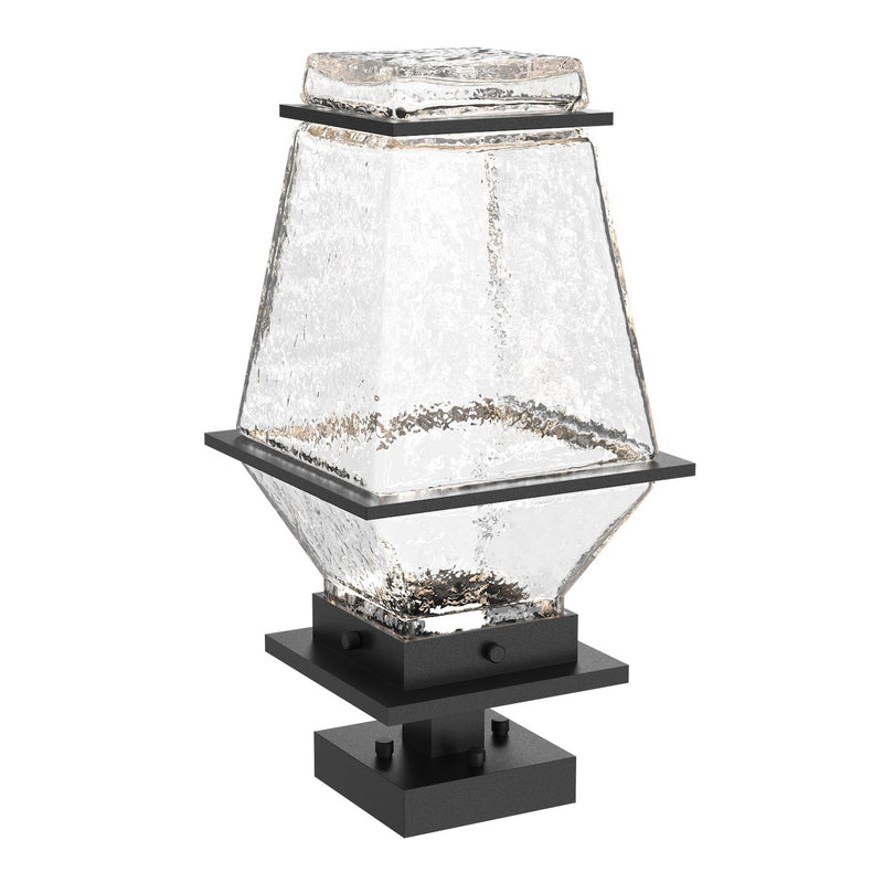 Hammerton Studio - OMB0077-01-TB-C-L2 - LED Pier Mount - Outdoor Pendant - Textured Black