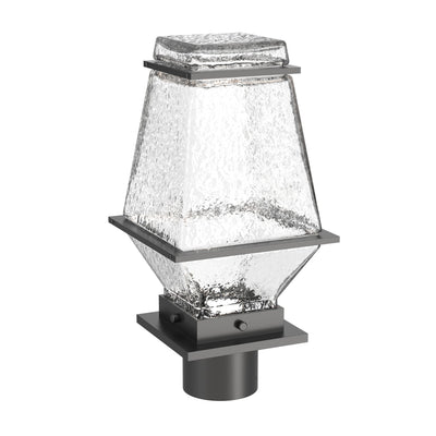 Hammerton Studio - OMB0077-02-AG-C-L2 - LED Post Mount - Outdoor Pendant - Argento Grey