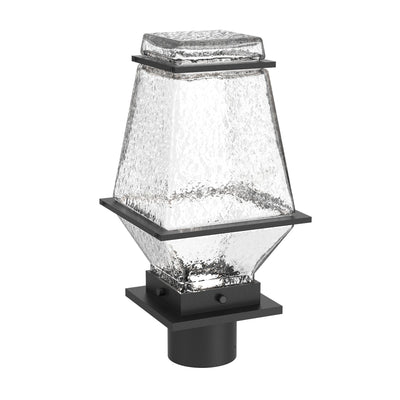 Hammerton Studio - OMB0077-02-TB-C-L2 - LED Post Mount - Outdoor Pendant - Textured Black