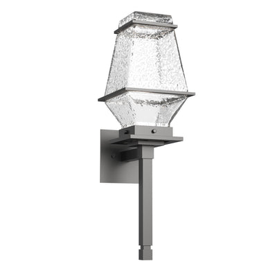 Hammerton Studio - ODB0077-02-AG-C-L2 - LED Wall Sconce - Outdoor Pendant - Argento Grey