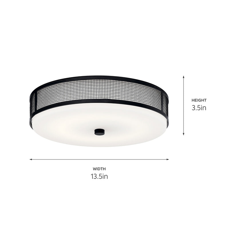 Ceiling Space Flush Mount Light