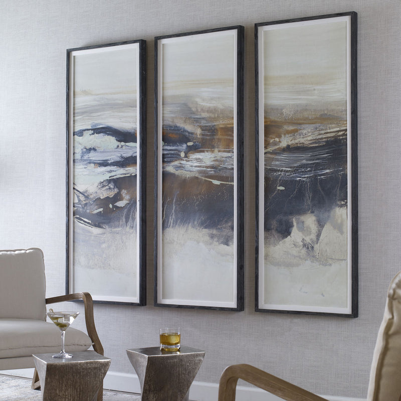 Graphite Abstract Prints