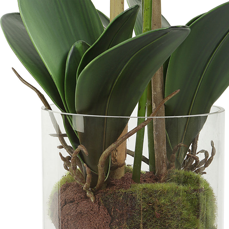 Blush Orchid Artificial Flowers / Centerpiece
