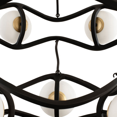 Black Betty Chandelier