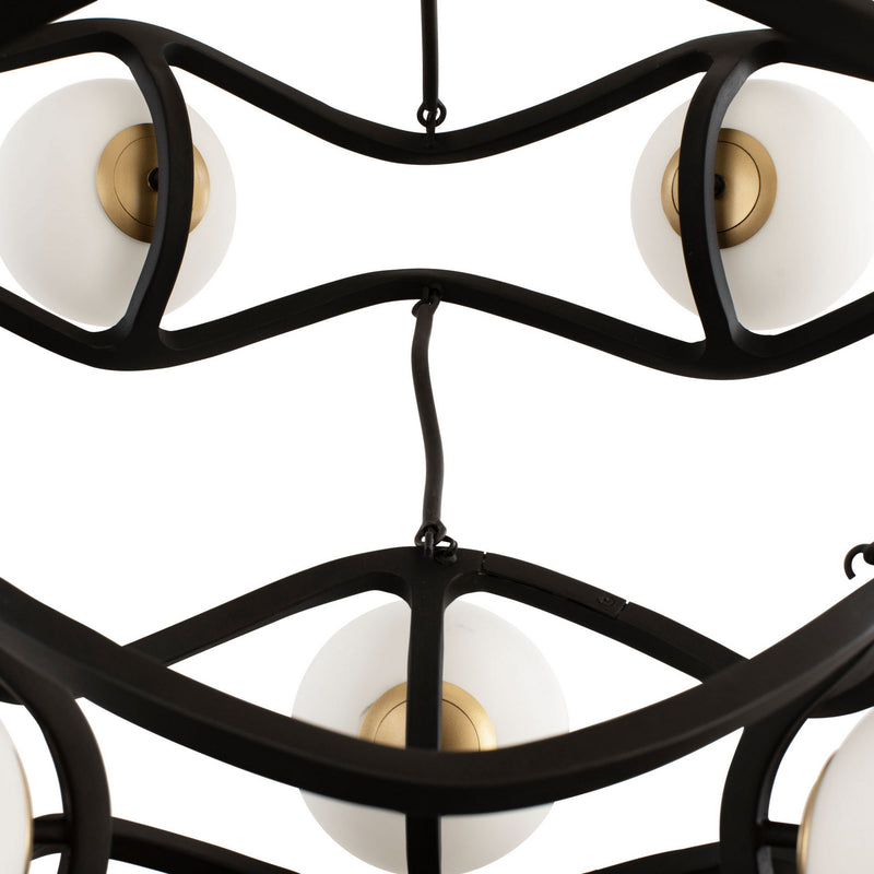 Black Betty Chandelier