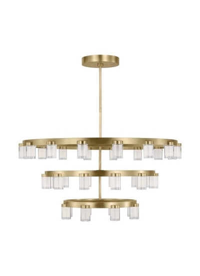 Visual Comfort Modern - KWCH19627NB - LED Chandelier - Natural Brass