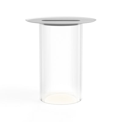 Pablo Designs - CARO FLR CLR 16 WHT - LED Floor - Carousel - Clear/White