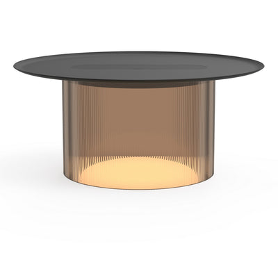 Pablo Designs - CARO LRG BRZ 16 BLK - LED Table - Carousel - Bronze/ Black